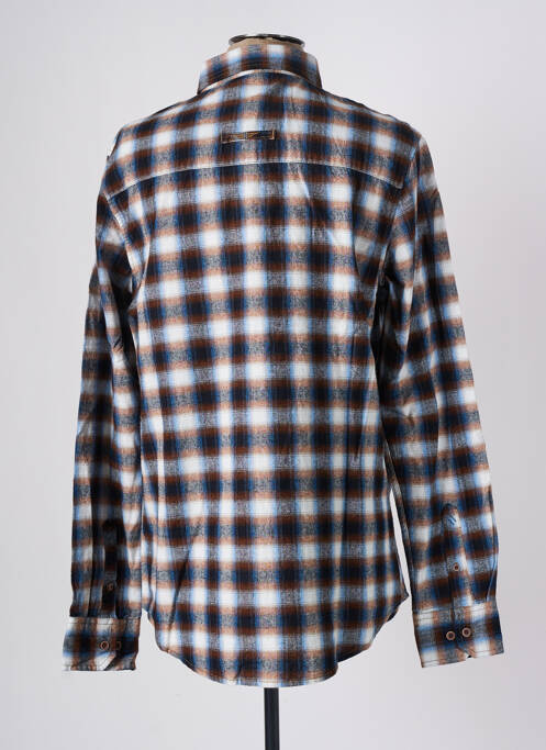 Cămașă cu mâneci lungi maro HERO BY JOHN MEDOOX bărbat