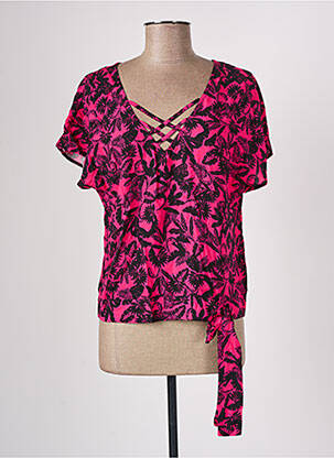 Bluză roz CACHE CACHE femeie