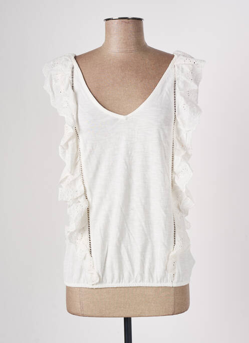 Tricou alb BONOBO femeie