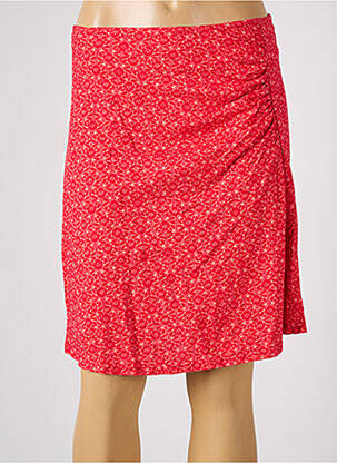 Fustă midi roșu BONOBO femeie