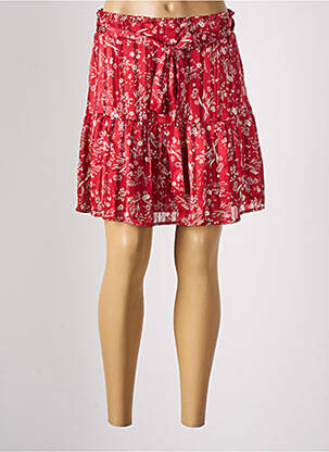 Fustă scurtă roșu CACHE CACHE femeie
