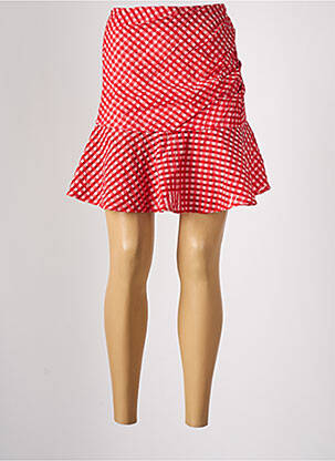 Fustă scurtă roșu CACHE CACHE femeie