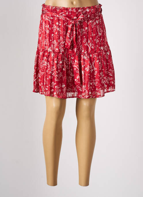 Fustă scurtă roșu CACHE CACHE femeie