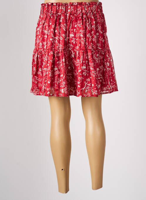 Fustă scurtă roșu CACHE CACHE femeie
