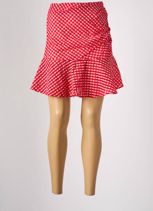 Fustă scurtă roșu CACHE CACHE femeie