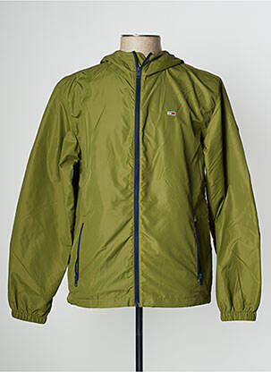 Impermeabil verde TOMMY HILFIGER bărbat