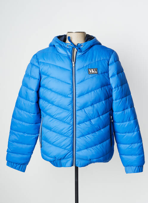 Geacă matlasată albastru VICTORIO & LUCCHINO bărbat