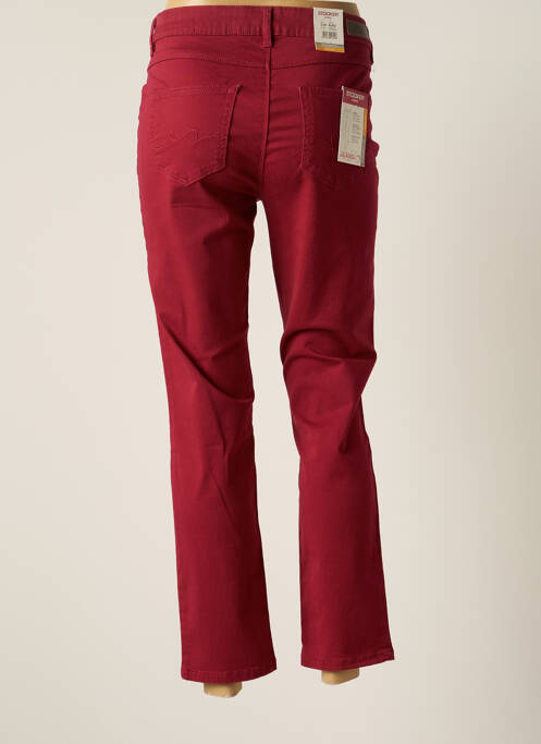 Blugi cu croială dreaptă roșu STOOKER femeie