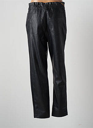 Pantalon drept talie elastică mărime normală negru BONOBO femeie