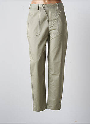 Pantalon chino verde BONOBO femeie