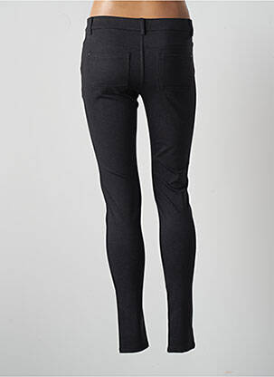 Pantalon slim elasticitate mărime normală negru BONOBO femeie