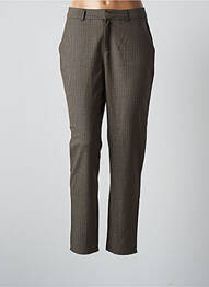 Pantalon chino mărime normală mărime normală maro BONOBO femme