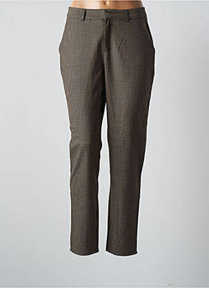 Pantalon chino maro BONOBO femeie