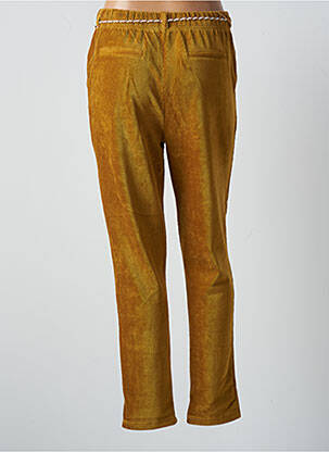 Pantalon chino mărime normală mărime normală galben BONOBO femeie