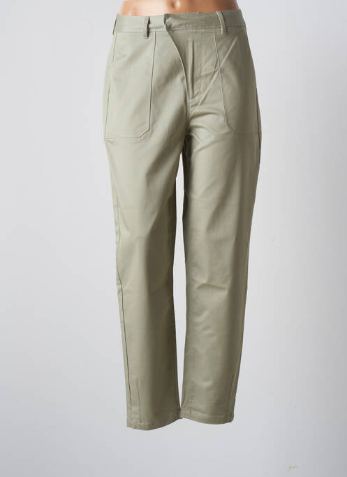Pantalon chino verde BONOBO femeie