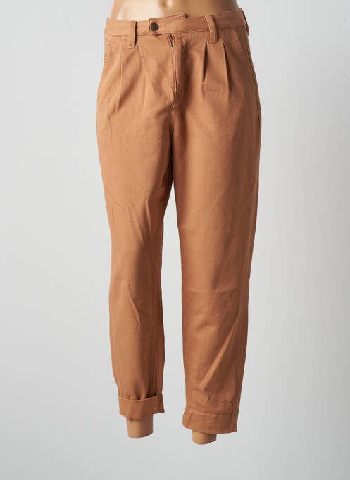 Pantalon chino maro BONOBO femeie