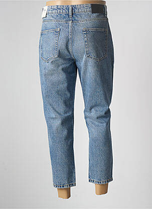Blugi cu croială dreaptă selecție denim talie înaltă albastru CELIO bărbat