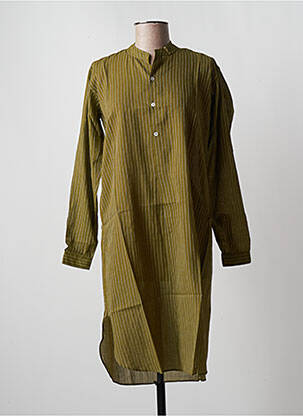 Rochie midi verde MOIS MONT femeie