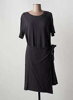Rochie midi mâneci scurte mâneci scurte negru RAILS femeie