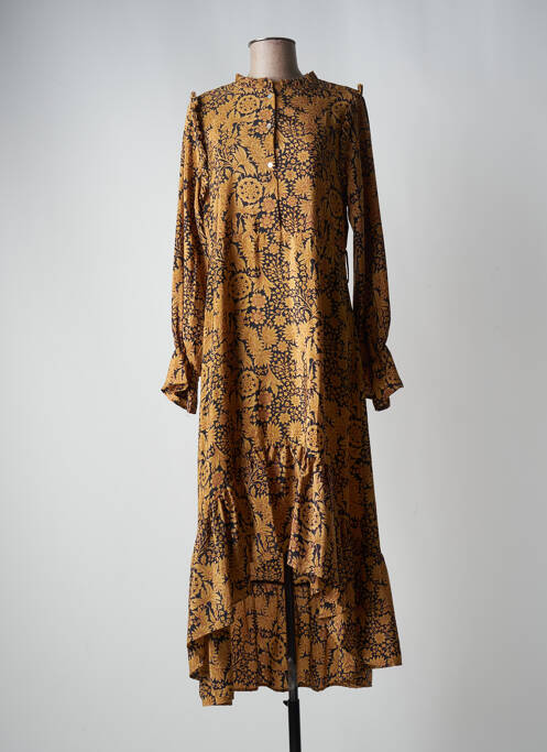 Rochie lungă negru LAUREN VIDAL femeie