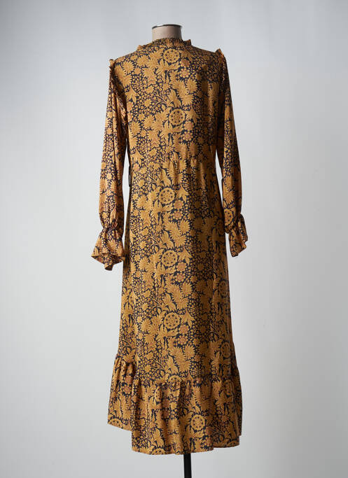 Rochie lungă negru LAUREN VIDAL femeie