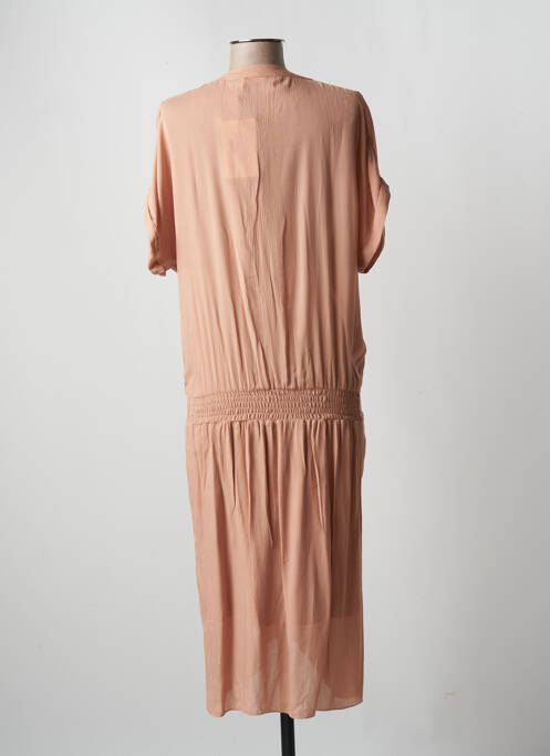Rochie midi roz RABENS SALONER femeie