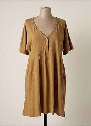 Rochie midi bej PAKO LITTO femeie