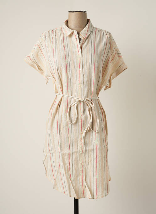 Rochie scurtă bej VILA femeie