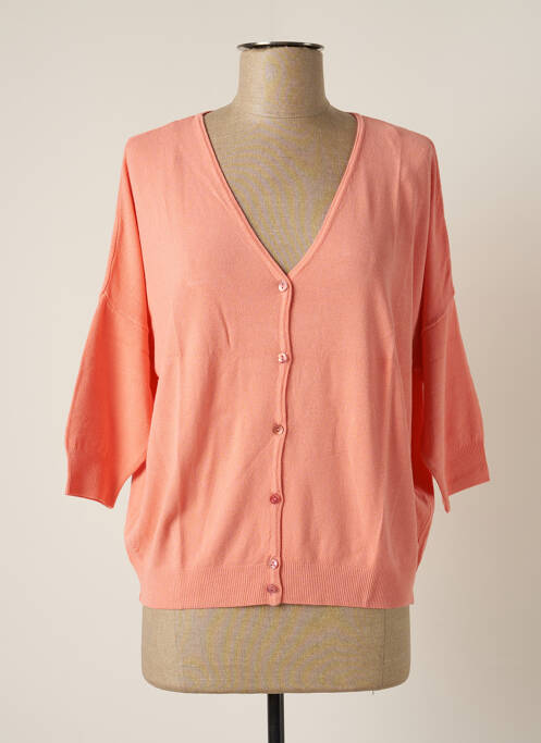 Vestă cu mâneci lungi roz SUMMUM femeie