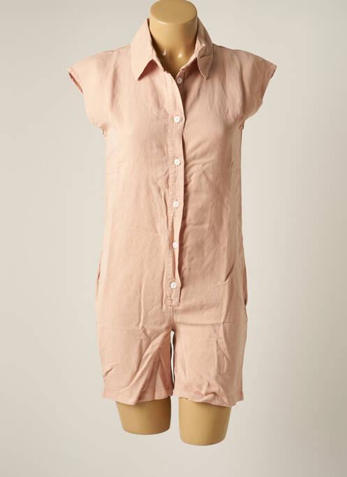 Salopetă scurtă roz DROLATIC femeie