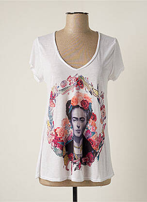 Tricou alb MANON MARTIN femeie