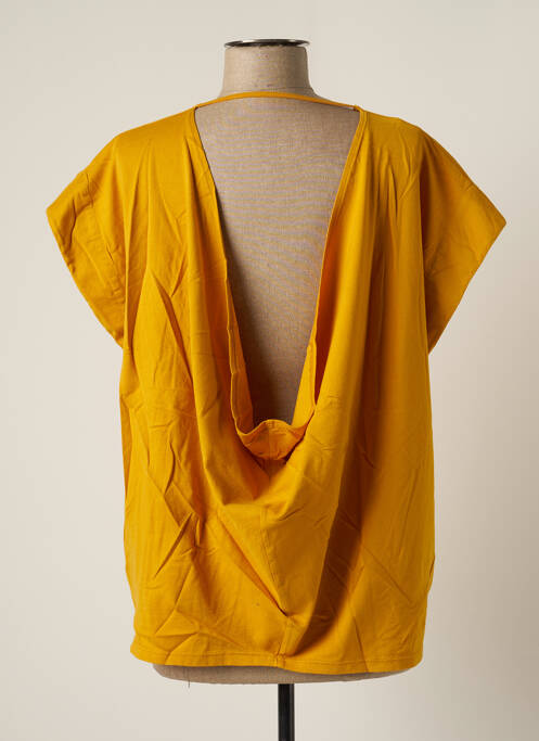 Tricou galben DROLATIC femeie