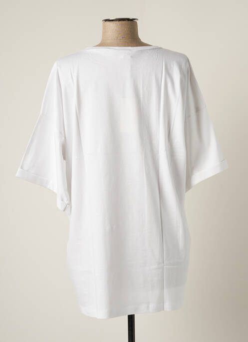 Tricou alb PLEASE femeie