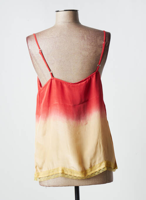 Top portocaliu LAUREN VIDAL femeie