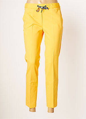 Pantalon 7/8 elasticitate mărime normală portocalie BEAUMONT femeie
