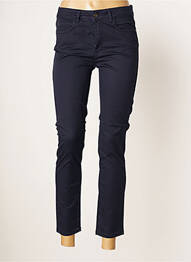 Pantalon 7/8 elasticitate mărime normală albastru LAUREN VIDAL femme