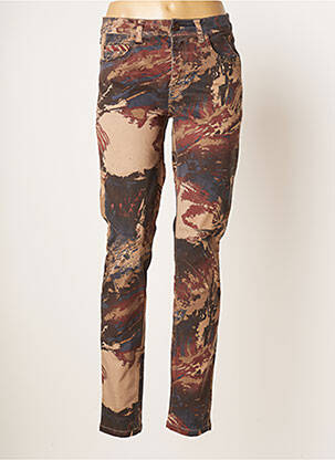 Pantalon slim maro SUMMUM femeie