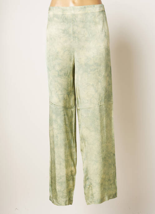 Pantalon larg verde RABENS SALONER femeie