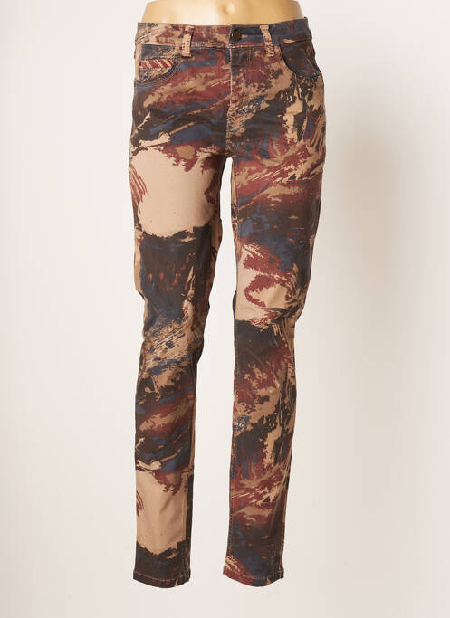 Pantalon slim maro SUMMUM femeie