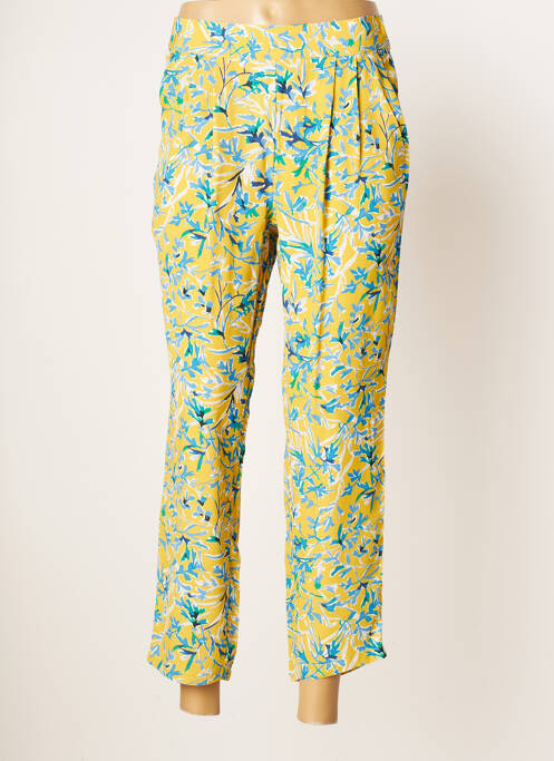 Pantalon 7/8 galben TOUPY femeie