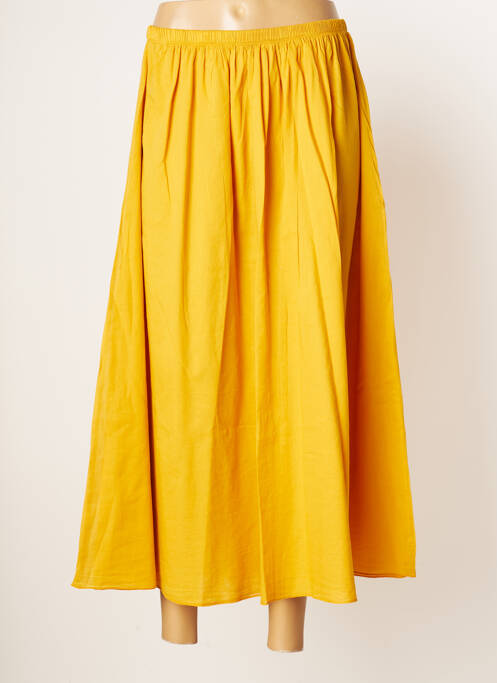 Fustă lungă galben DROLATIC femeie