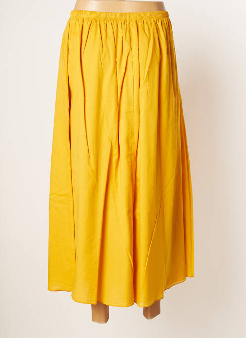 Fustă lungă galben DROLATIC femeie