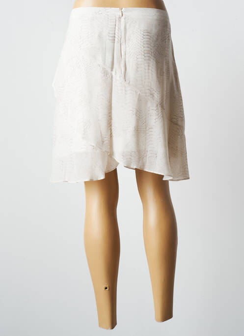 Fustă scurtă bej LAUREN VIDAL femeie