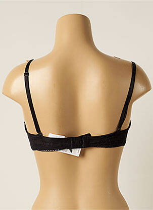 Sutien efect material satinat top bentiță negru MAISON LEJABY femeie
