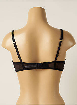 Sutien broderie top sutien modelat negru COTTON CLUB femeie
