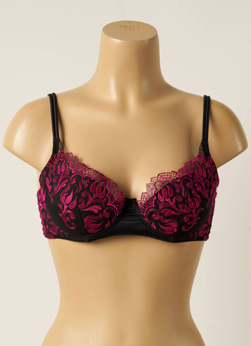 Sutien broderie top sutien modelat negru COTTON CLUB femme