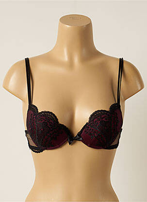 Sutien top sutien push-up top sutien push-up negru AMBRA femeie