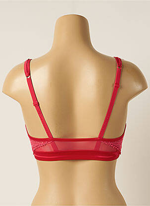 Sutien broderie sutien cupe întregi cu decolteu înalt roz RCRESCENTINI BY COTTON BLUB femeie
