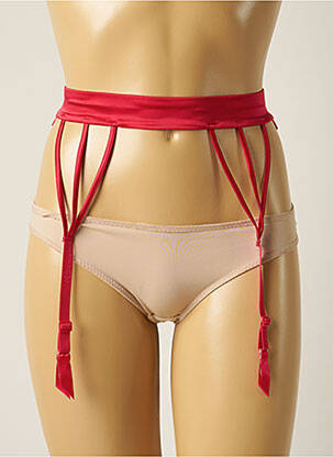 Corset/Jartieră roșu RCRESCENTINI BY COTTON BLUB femeie