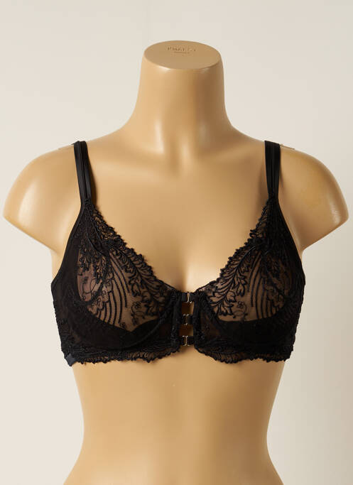 Sutien negru RCRESCENTINI BY COTTON BLUB femeie